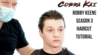 Robby Keene | Cobra Kai Season 3 | Haircut Tutorial- TheSalonGuy