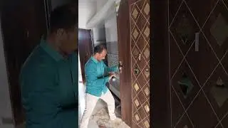 Door Handle Lock Fitting // How to installation