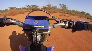Kalgoorlie desert race 2018 on a WR450