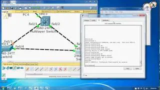 HOW TO CREATE VTP DOMAIN, PASSWORD CISCO SWITCH TO SWITCH