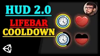 HUD 2.0 LIFEBAR E COOLDOWN - Unity