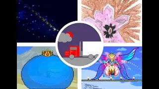 Terraria(Co-op)[ретсаМ] - Все боссы(НЕ включая каждого мини - босса)