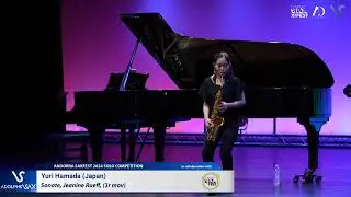 Yuri Hamada plays Sonate, Jeanine Rueff, (3r mov)