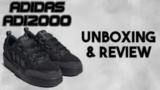 Adidas ADI2000 Preto - Unboxing e Review desse lindo tênis! e como ele fica no pé.