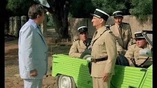 Никакого ресторана здесь нет! Тоесть как это? Жандарм и инопланетяне 1979