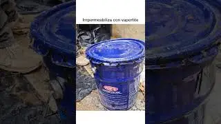 Impermeabiliza con Vaportite. #viral #tendencias #shorts #construcción #cimentación