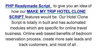 Yatra Clone Script