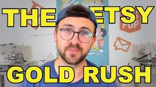 Million dollar gold RUSH on Etsy that makes me mad!