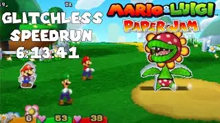 [WR] Mario & Luigi: Paper Jam: Glitchless Speedrun 6:13:41