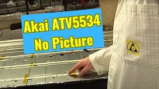 AKAI ATV5534  No Picture  Audio ok