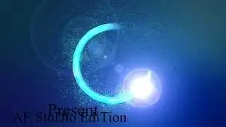 After effects intro, trapcode particular, logo