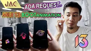 BOOTANIMATION Android Ala-Ala Logo MIUI 13 (3D), gaasss bro.. [JAC Art Code]