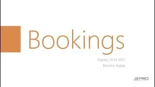 WEBINAR: Bookings