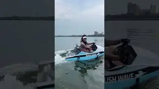 RUSH WAVE  BOAT，The waves are coming out#rushwave  #Surfing #kartboat #rushwaveboat