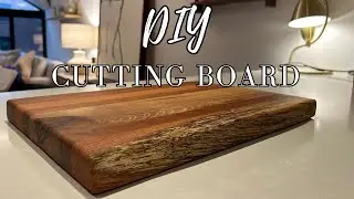 How to make your own cutting board // Tutorial from start to finish