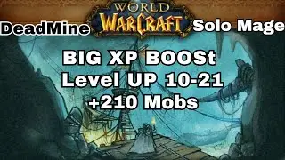 Level Boost 10-21 | Clear 210+ Mobs in 9 Minutes - Big EXP!