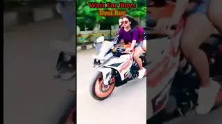 😍 Girls Ktm riding 🏍️ VS 😎 Boys Ktm riding 🏍️ #shorts #ktm #bike