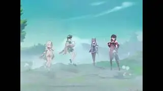 attempting the genshin glow glitch