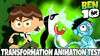 Ben 10 Diamondhead Transformation Animation Test 