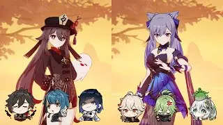 Hutao Double Hydro & Keqing Aggravate | Spiral Abyss 4.0 Floor 12