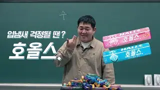 입냄새 걱정될 땐? 호올스(Halls)