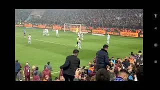 #trabzonspor #şampiyon Trabzonspor şampiyonluk anı sahadan çekim