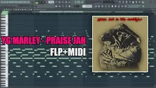 YG Marley - Praise Jah In The Moonlight (MIDI + FLP) (FL Studio Piano Tutorial / Cover)