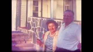 Eastern Airlines Whisperjet and Happy Family 1960s - 8mm lost home movie