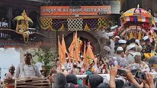 LIVE श्री संत तुकाराम महाराज पालखी प्रस्थान सोहळा २०२४ #tukaram_maharaj_palkhi #2024