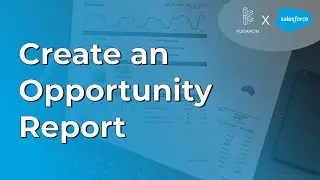 Create an Opportunity Report #salesforce #tips