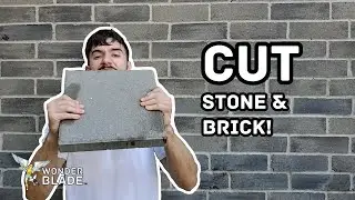 How to Cut Brick & Stone - WonderBlade™