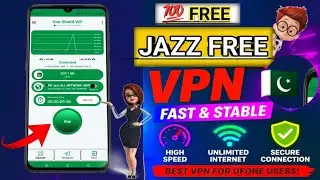  [FREE] VPN | 🇵🇰 Free Internet Trick 2026 Jazz / Ufone Working Method Face Time Shabbir