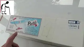 Papillon Rubber Powered Aircraft FAST FORWARD