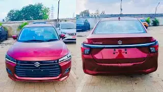 Finally Maruti Dzire 2024 New Model Reach Dealership- New Interior | All Disc | Sunroof