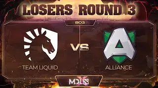 Team Liquid vs Alliance Game 1 - MDL Chengdu Major: Losers' Round 3