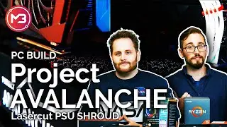 Project AVALANCHE: Frosty Meshify S2 build with custom PSU shroud