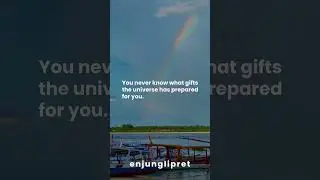 You never know what gifts the universe has prepared for you.