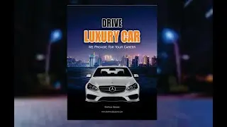 How to Create Fantastic Car sale Flyer Design in Coreldraw