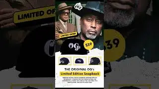 Big Daddy Kane x Original OGs Snapback - Legendary Collab! PROMO