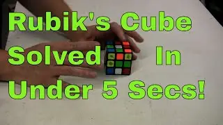 Rubik's Cube Problem Solved In Under 5 Seconds - Killed It!