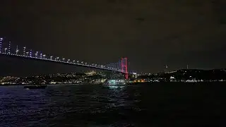 İstanbul Ortaköy’de hareketli anlar