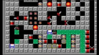 SUPAPLEX   LEVEL 68 - SEEK HELP...