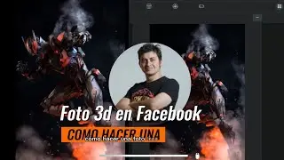 Cómo crear fotos 3D para Facebook con IA 🤖 cualquier imagen