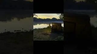 Ночная рыбалка на Москва реке #Shorts