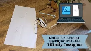 Digitising Paper Sewing Patterns In Affinity Designer