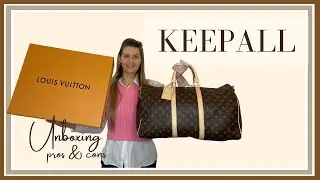 Louis Vuitton KEEPALL 50 | unboxing | review | PROS | CONS