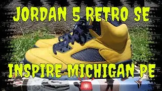 JORDAN 5 RETRO SE MICHIGAN INSPIRE REVIEW