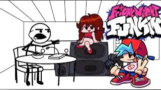 Friday Night Crunchin'-Boyfriend VS Cereal Guy[FNF DEMO/HARD]