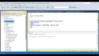 HOW TO CREATE A SCALAR VALUE FUNCTION IN SQL