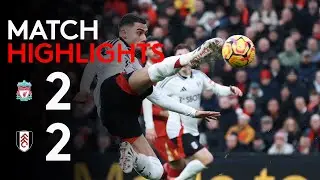 HIGHLIGHTS | Liverpool 2-2 Fulham | Forced To Settle For A Point At Anfield 😤